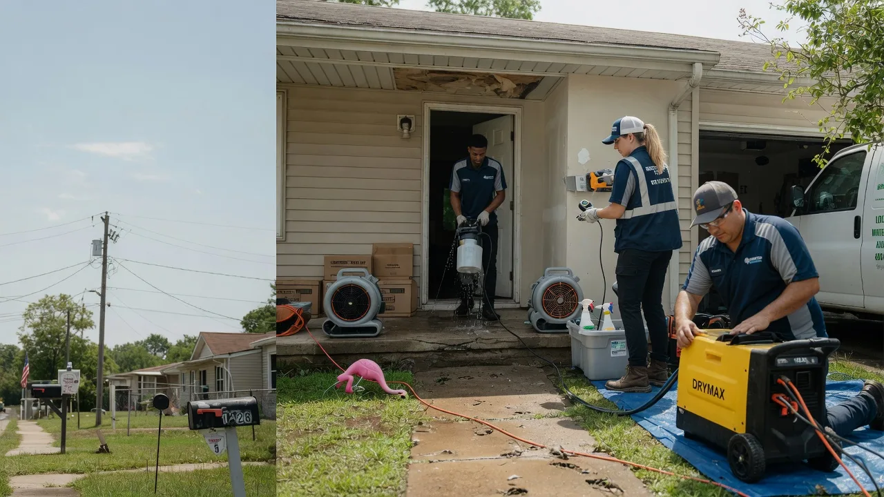 Storm Damage Water Removal in London Mills, IL near me